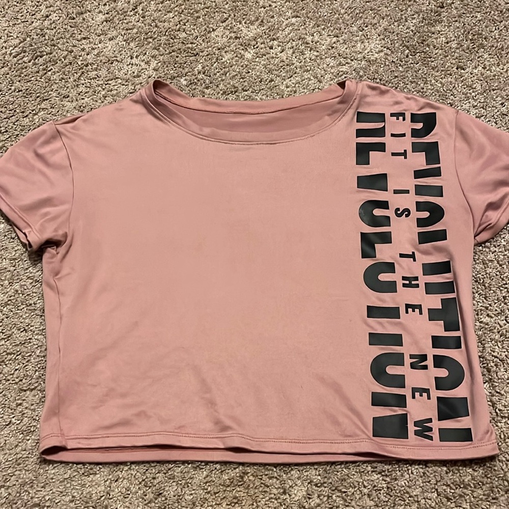 Chamela colombian boutique, pink, size small sport top